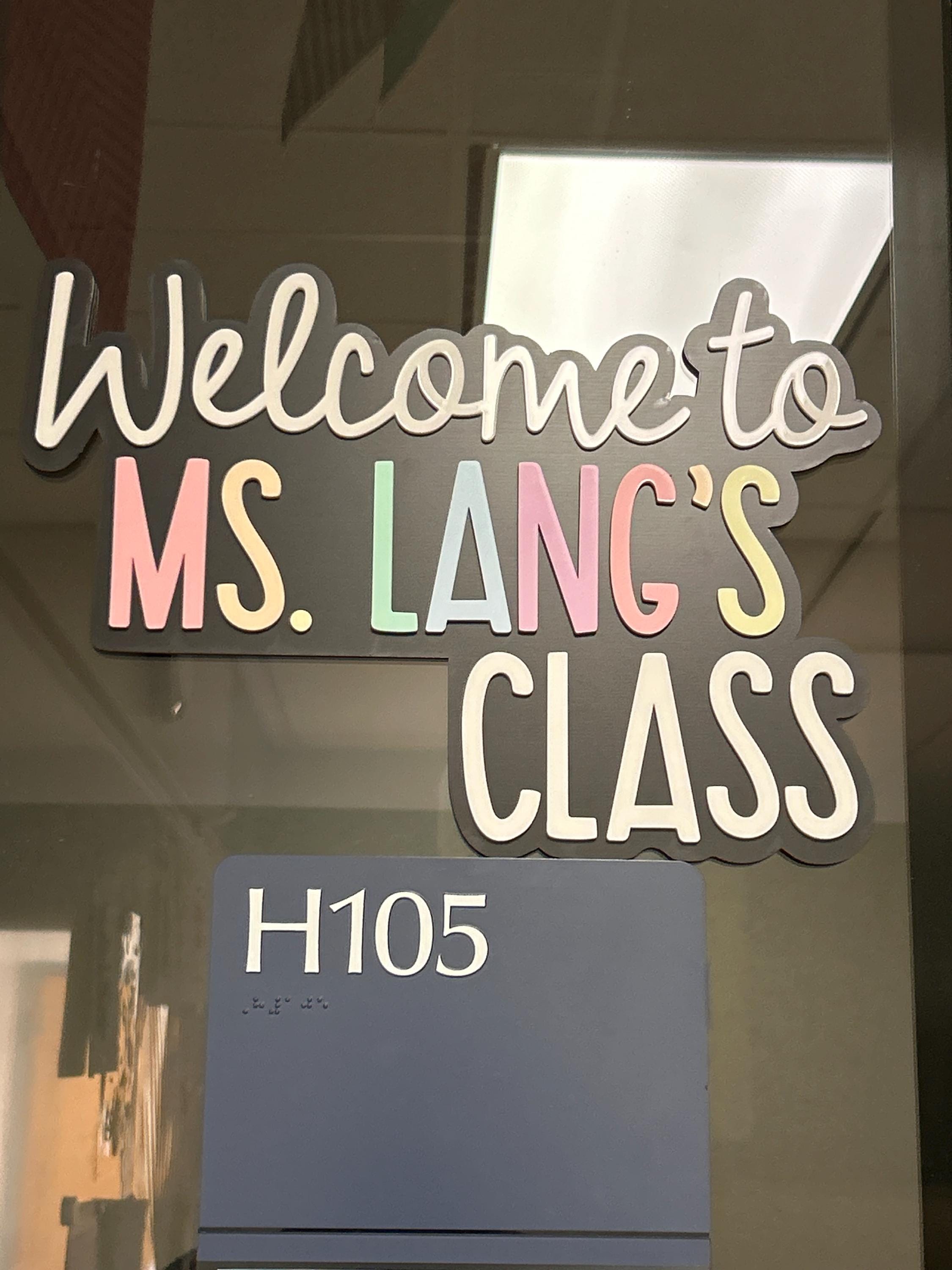 The OG Teacher Doorframe Sign!
