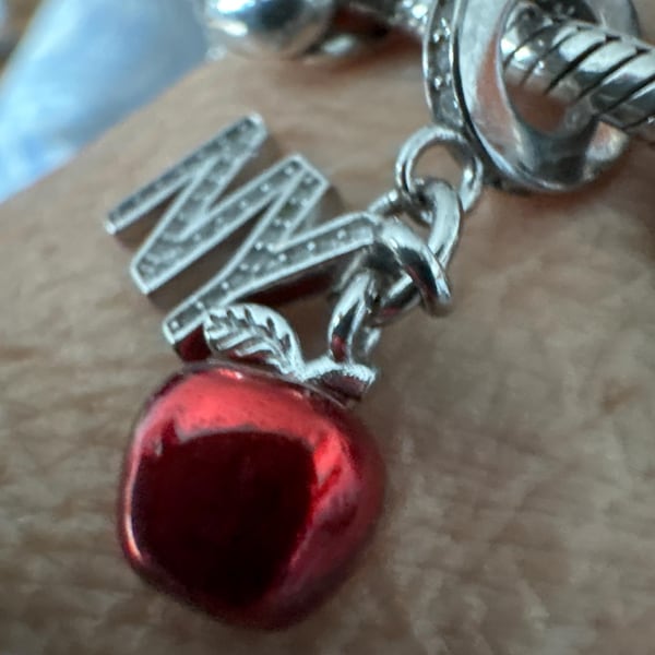 GNOCE Popeye's Head Pendant Dangle Charm For Women, S925 Sterling Silver Dangle Charms For Women Wife, Valentine's Day, Mother's Day Jewelry
