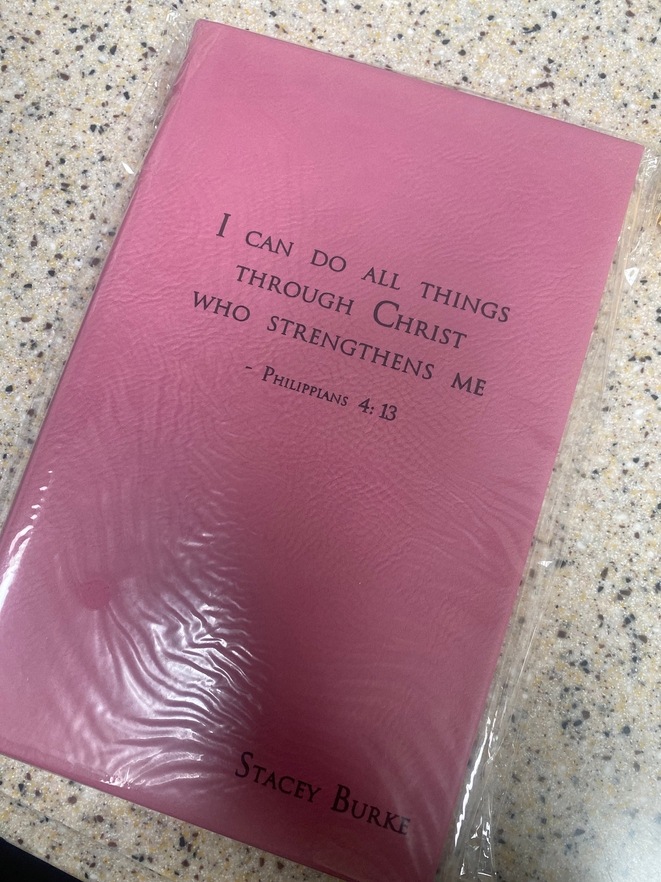 Personalized Prayer Bible Custom Journal