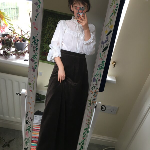 Vintage Marc Chantal Karamell Braune Leder Umhängetasche, Geschenk für