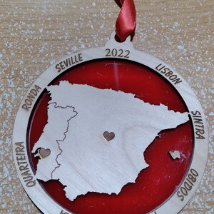 Personalized Angel Wings Memorial Keepsake Ornament Rear View - Etsy
