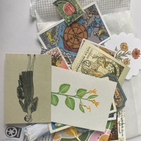 50 Piece Mini Ephemera Pack Junk Journal Snail Mail - Etsy Australia