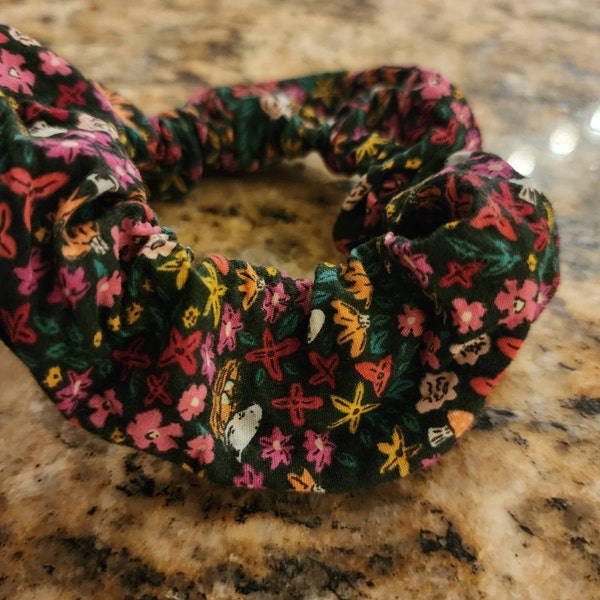 Green Printed Headband and Scrunchy Combo Set main image 1