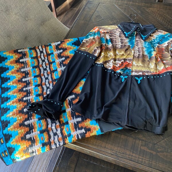 Grande Chemise Western Show Pleasure Rail Par Equilong