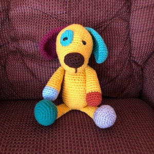 Amigurumi Pattern Dog PDF Crochet Pattern Tutorial Digital Download DIY ...