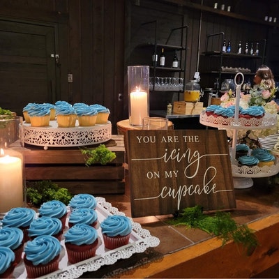 Dessert Table Wedding Sign Wooden Dessert Table Sign Wedding - Etsy