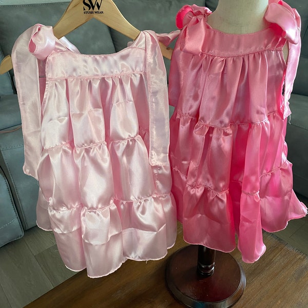 Girls Tiered Shoulder Strap A-line Dress PDF Sewing Pattern - Etsy