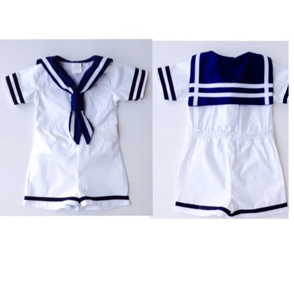 The Zena  - 5pcs Unisex Cotton Rompers - Sailor Set main image 1