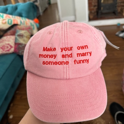 Personalised Vintage Cap Custom Embroidered Unisex Cotton Dad Hat With ...