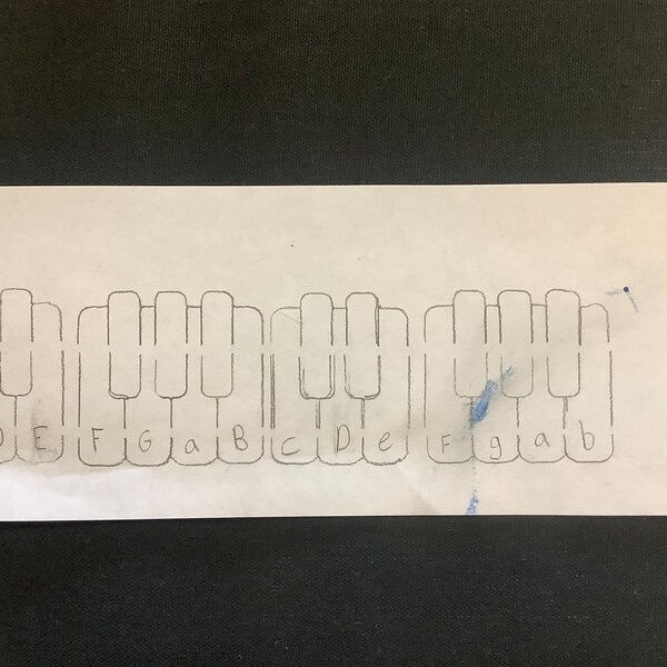 Sight Reading Music Note Tiles for Music Lessons - Etsy