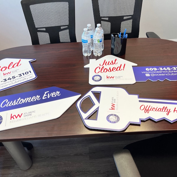 Realty Props Custom Realtor Photo Props: 4-piece Marketing Package - Etsy