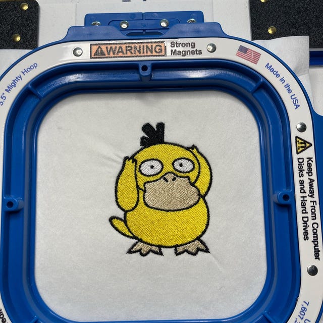 ポケモン コダック 刺繍デザイン ポケモン コダック ポケモン刺繍機