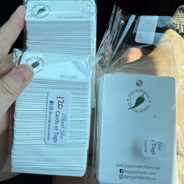 Custom Earring Cards | 20+ SIZES | With Your Logo | Packaging Jewelry ...