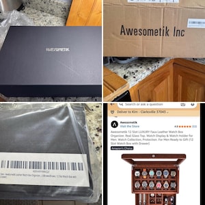 Kim added a photo of their purchase