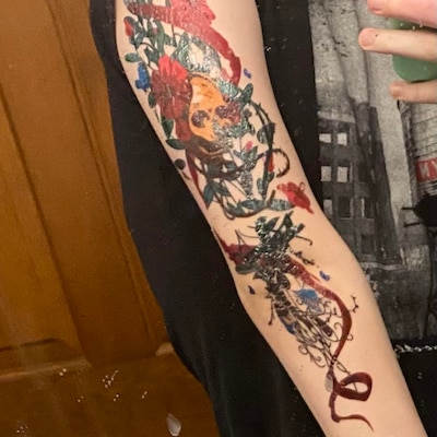 Custom Cosplay Tattoo Chloe Price Life is Strange - Etsy