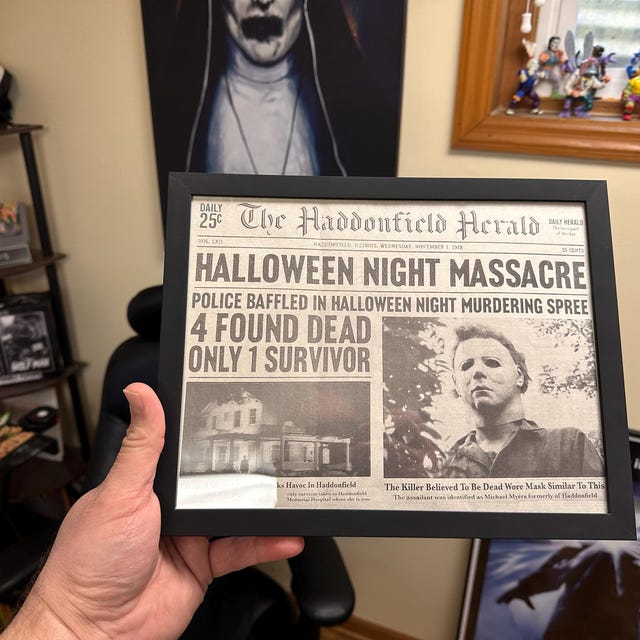 1978 Halloween Haddonfield Herald Halloween Night Massacre