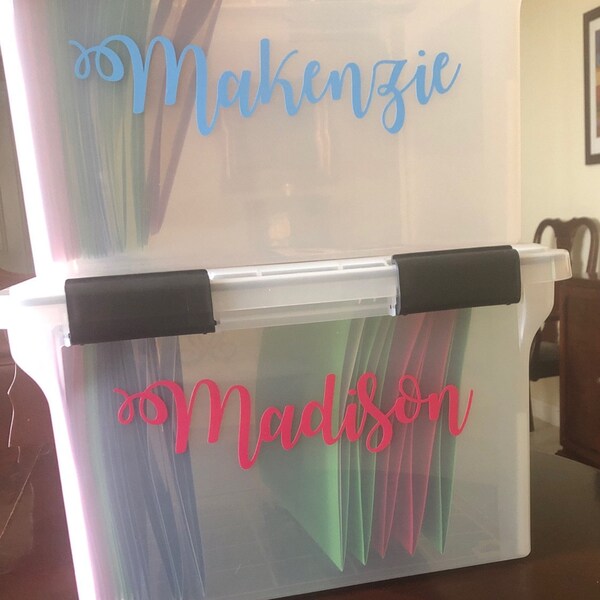 DIY Memory Box Kit - School File Keepsake Organizing Bin - Etsy