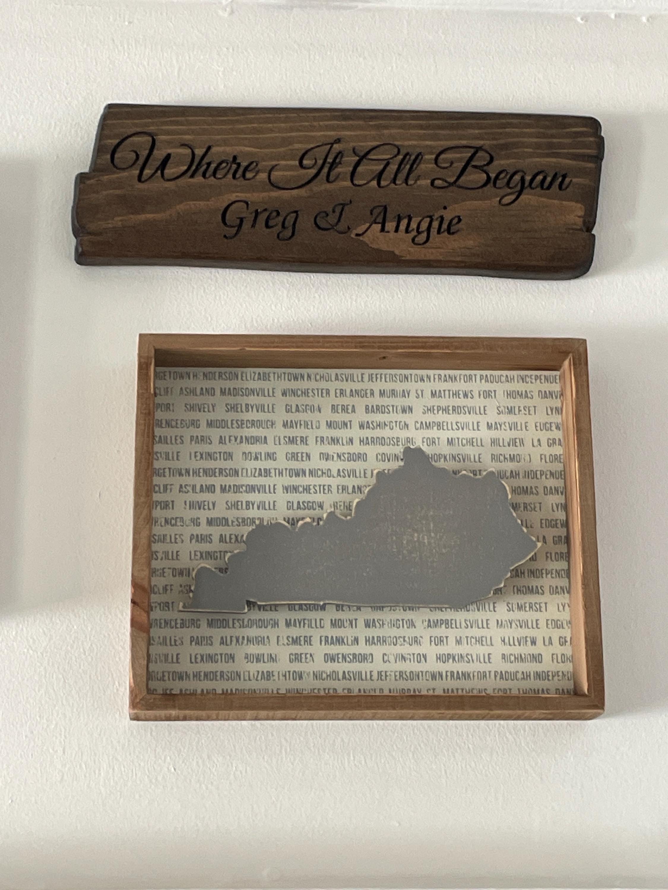 Personalized Carved Wood Sign: Rustic Outdoor Decor