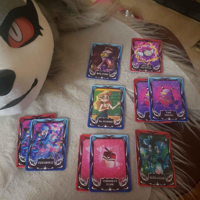 Helluva Boss Booster Trading Card - Etsy