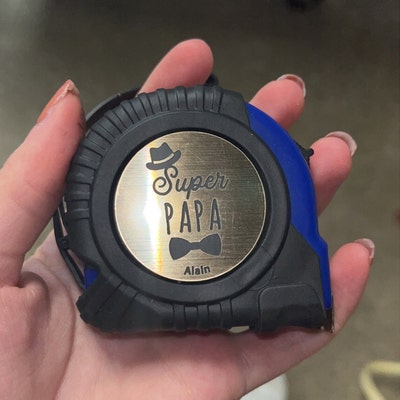Ruban à Mesurer Acier Personnalisé - Cadeau Original Pour Tonton, Fête Des Pères, Anniversaire