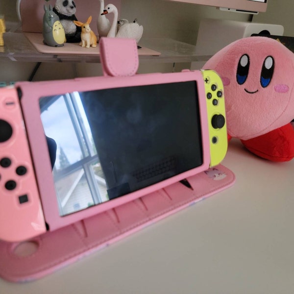 Starry Forest Leather Case for Nintendo Switch OLED, Cute PU Leather ...