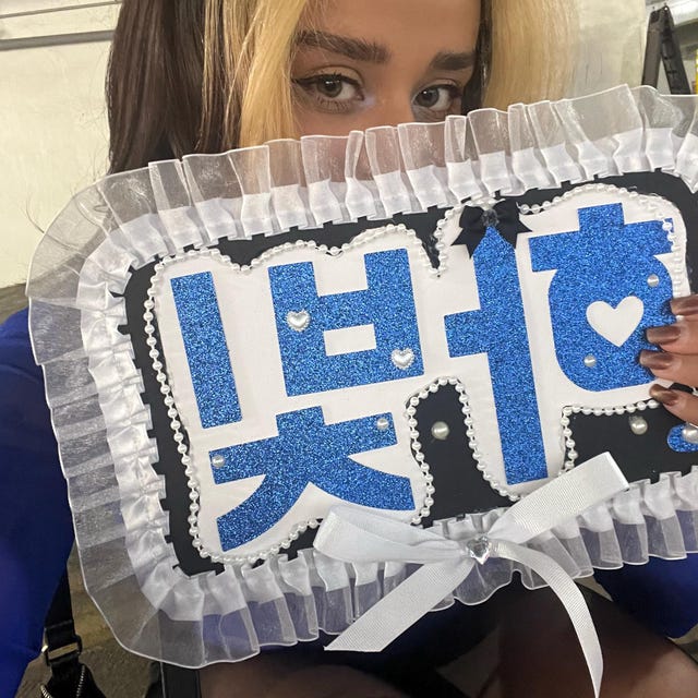 ⊹✮༞ ぷっくり ネームボード オーダー ネムボ 文字パネル KCON ༞✮⊹ ⊹✮༞ ぷっくり ネームボード オーダー ネムボ 文字パネル KCON