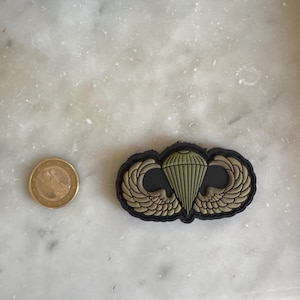Toppa Paracadutista USA Con Ali Da Salto – Veterano Aviotrasportato US Army/USAF