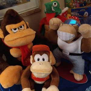 ファンキーコング 手作りマリオモンキーぬいぐるみカスタム ファンキーコング 手作りマリオモンキーぬいぐるみカスタム