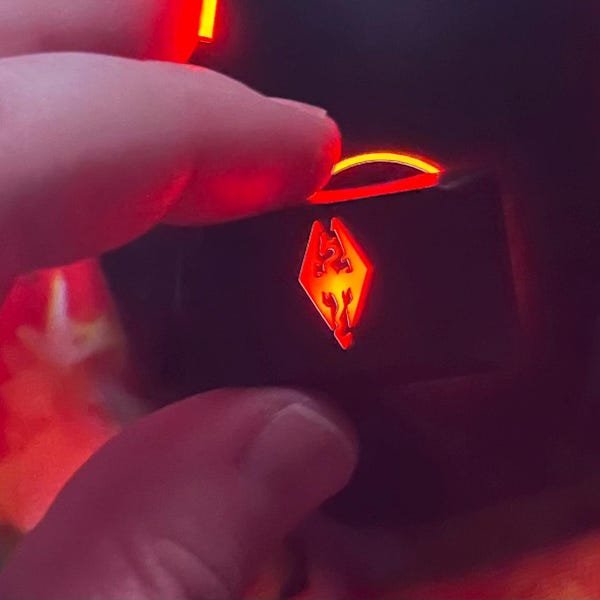 Create Your Own Custom Backlit Keycap| Mechanical Keyboard Keycap ...