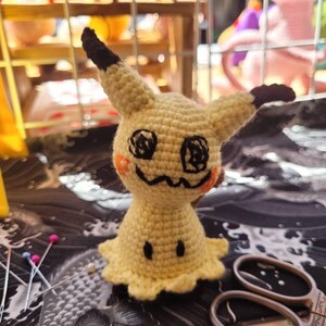 PDFファイル ミミッキュのあみぐるみかぎ針編みのパターン - Etsy 日本