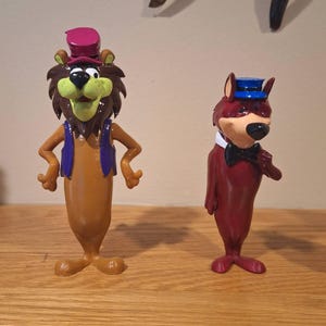 Lippy the Lion and Hardy Har Har Figures: 3D Printed Cartoon Decor