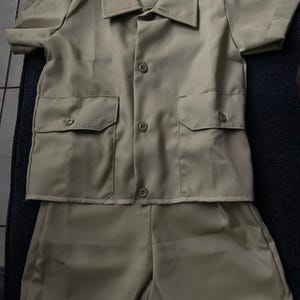 Plain kids dickie 2 piece set