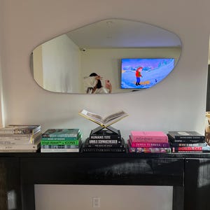 Biga Asymmetrical Mirror Home Decor Aesthetic Wall Mirror Bathroom Design Irregular Custom  Design Mirror