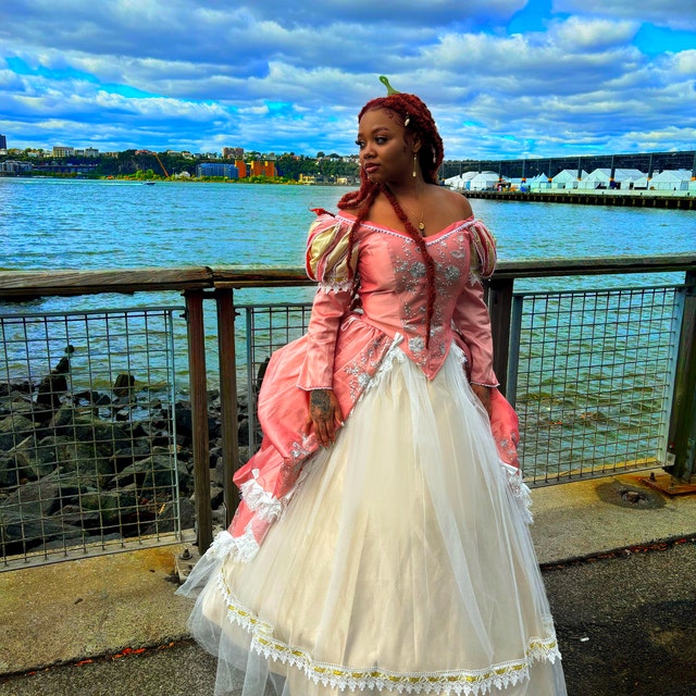 ハンドメイド - コスプレデラックスアリエルドレス、ピンクのアリエル