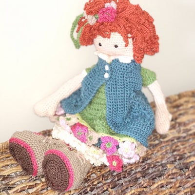 Crochet Pattern for Doll ESJA Pdf deutsch English - Etsy