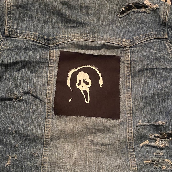 Scream Punk Patch Metal Patch - Etsy