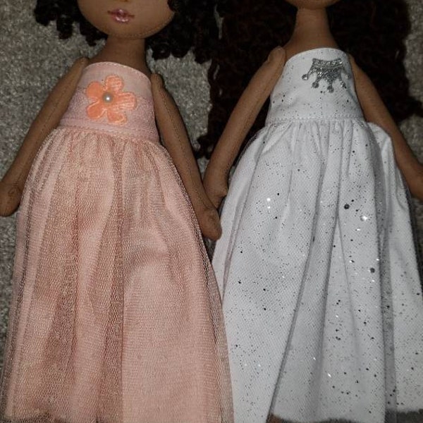 Little 12 Stuffed Rag Doll Without Clothes Handmade Rag Doll - Etsy