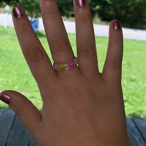 Funky Resin Fruit Rings Custom Resin Rings | Etsy