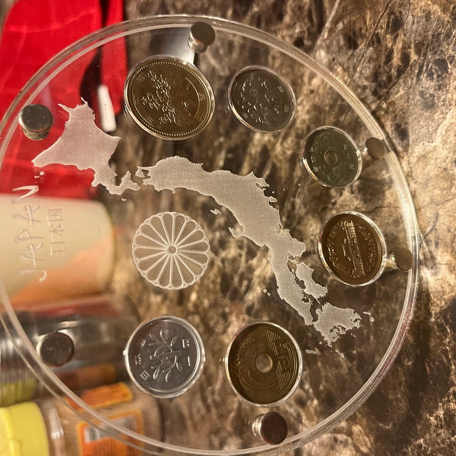 Coin Holder for Japan Regular Coins - Etsy