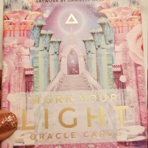 Work Your Light Oracle Deck Cards Guidebook By Rebecca Etsy