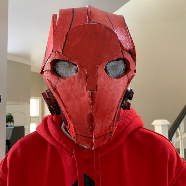 【レッドフード】新品 マスク コスプレ 変身マスク 被り物 ジェイソン・トッド レッドフード】新品 マスク コスプレ 変身マスク 被り物