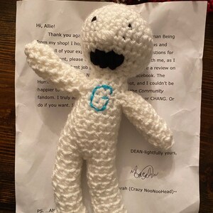 greendale human being plush