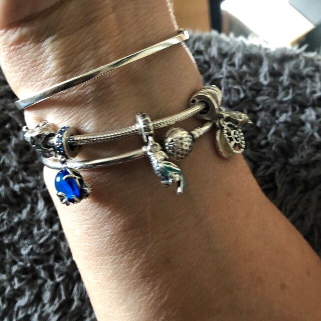 PANDORA アラジンチャーム New Pandora Disney Aladdin, Princess Jasmine&genie Charm