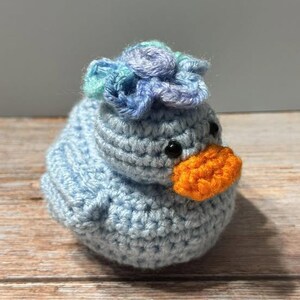 ぬいぐるみ Human made CROCHETED DUCKS Crochet Duck Plush - Amigurumi Stuffed Duck - Handmade duck