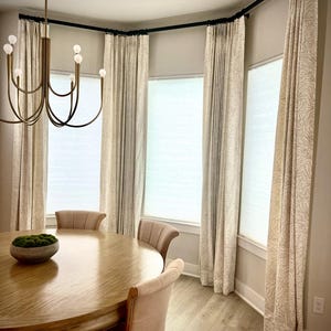 Thibaut Maldives Drapery Panel, Shown in Green.  Abstract Print Curtain, Coral Reef Curtain. Made to Order