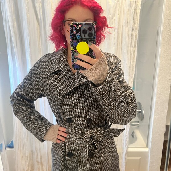 Bimbalo - Traditional Wool Coat - Navy main image 0