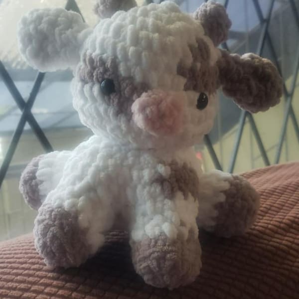 Sitting Cow Pattern Crochet Sitting Cow Pattern - Etsy