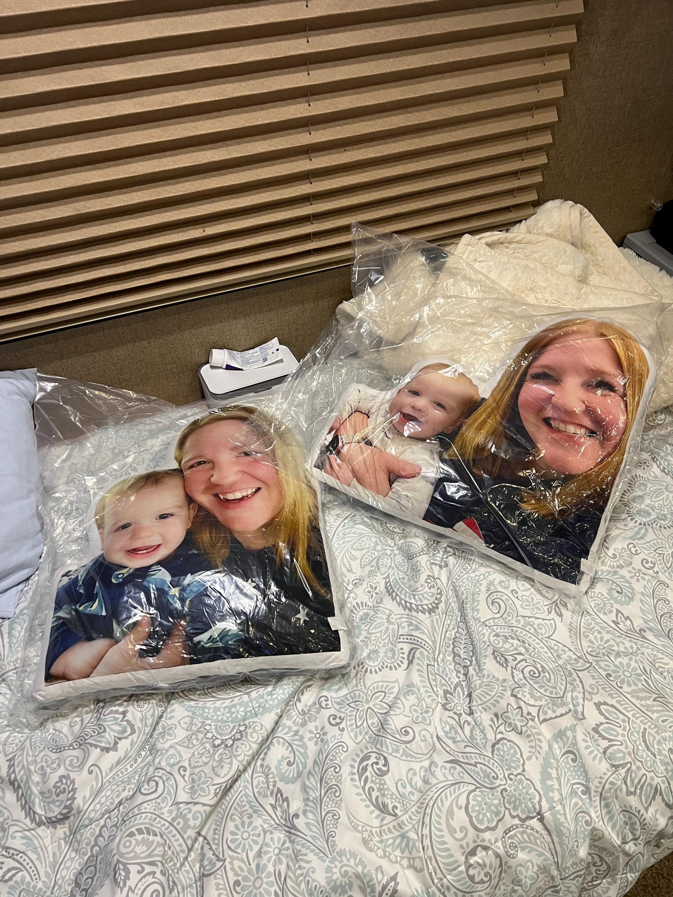 Personalized Photo DIY Humanoid Cushion  Couple Toys Dolls Stuffed Boyfriend Face Pillow Doll Custom Father Mother Lifesize Picture Cushion
