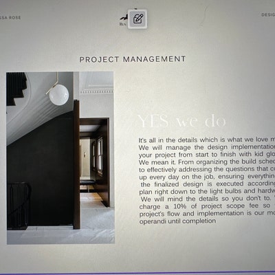 Interior Design Presentation Template, Concept Mood Board Template for ...