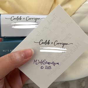 Carrigan added a photo of their purchase